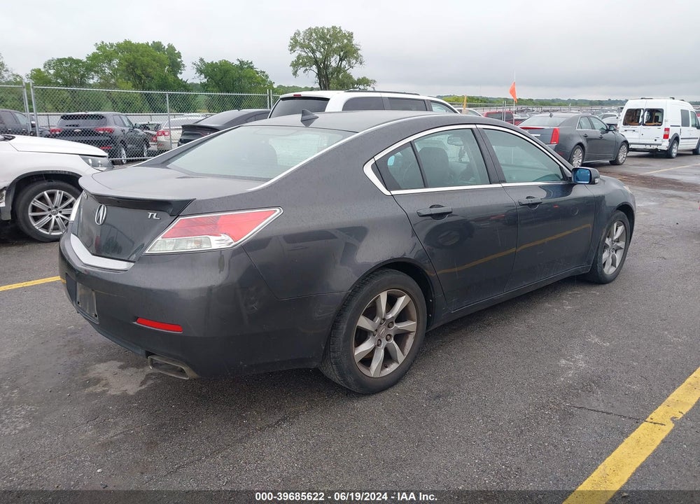 2012 ACURA TL 3.5 VIN: 19UUA8F55CA040252