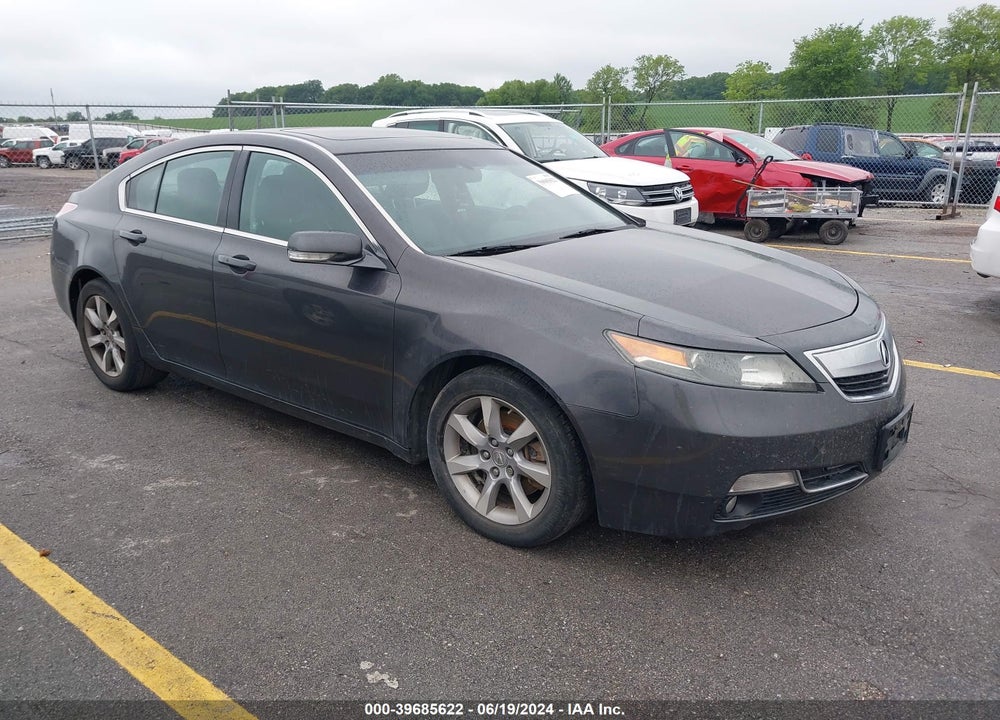 2012 ACURA TL 3.5 VIN: 19UUA8F55CA040252