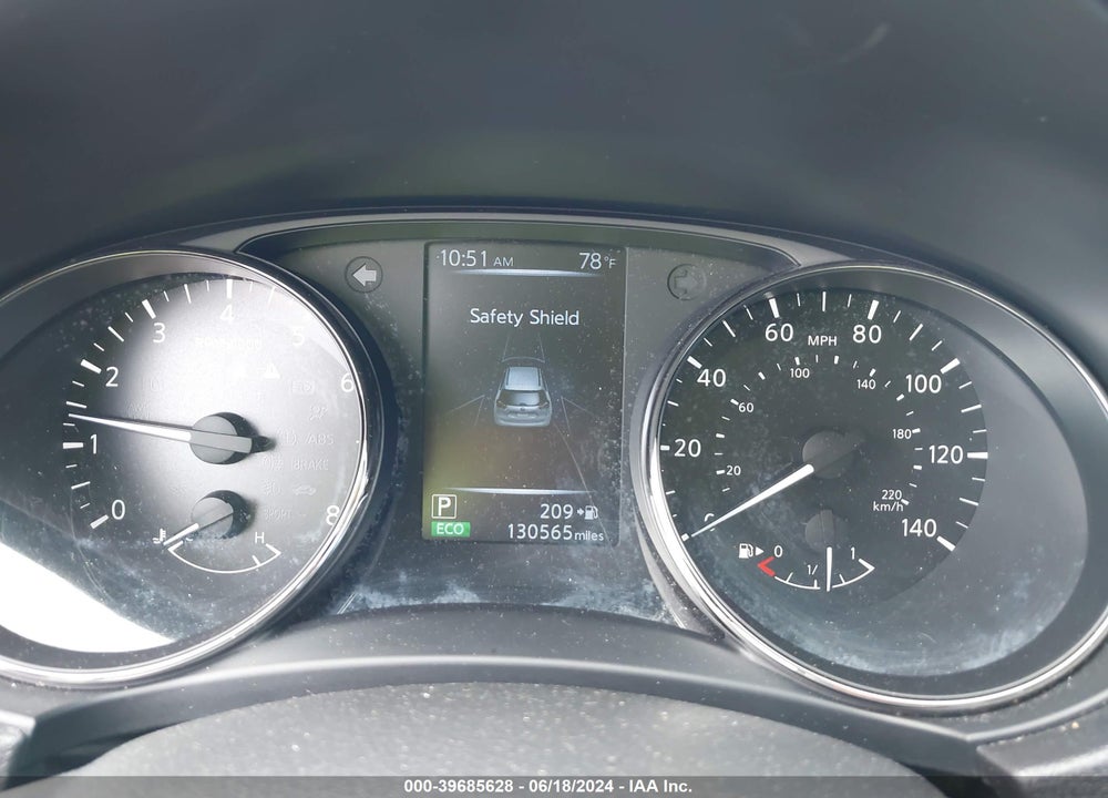2017 NISSAN ROGUE SV VIN: JN8AT2MT9HW404200