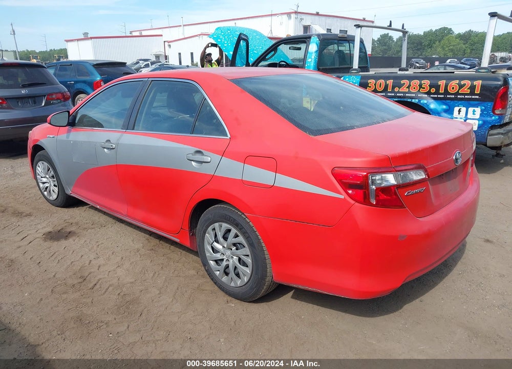 2013 TOYOTA CAMRY HYBRID LE VIN: 4T1BD1FK4DU074284