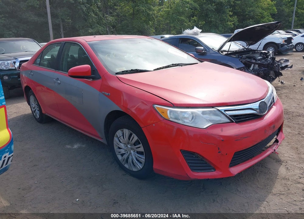 2013 TOYOTA CAMRY HYBRID LE VIN: 4T1BD1FK4DU074284