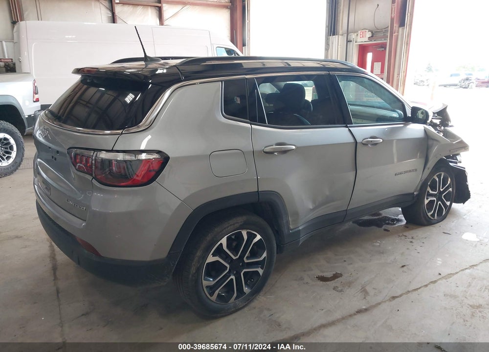 2022 JEEP COMPASS LIMITED 4X4 VIN: 3C4NJDCB2NT184035