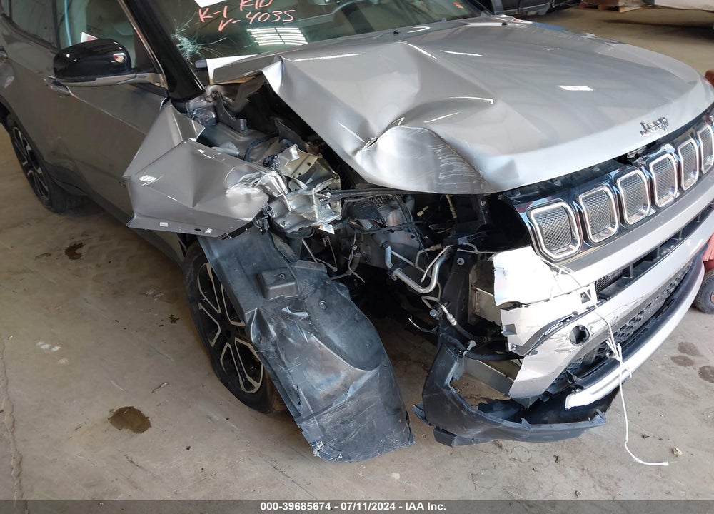 2022 JEEP COMPASS LIMITED 4X4 VIN: 3C4NJDCB2NT184035