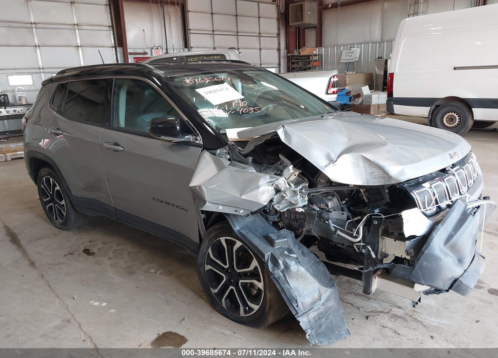 2022 JEEP COMPASS LIMITED 4X4 VIN: 3C4NJDCB2NT184035