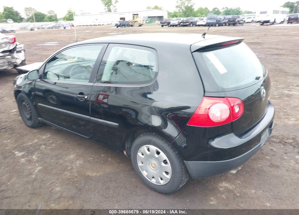 2007 VOLKSWAGEN RABBIT 2-DOOR VIN: WVWBR71KX7W058194