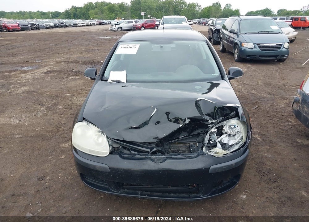 2007 VOLKSWAGEN RABBIT 2-DOOR VIN: WVWBR71KX7W058194