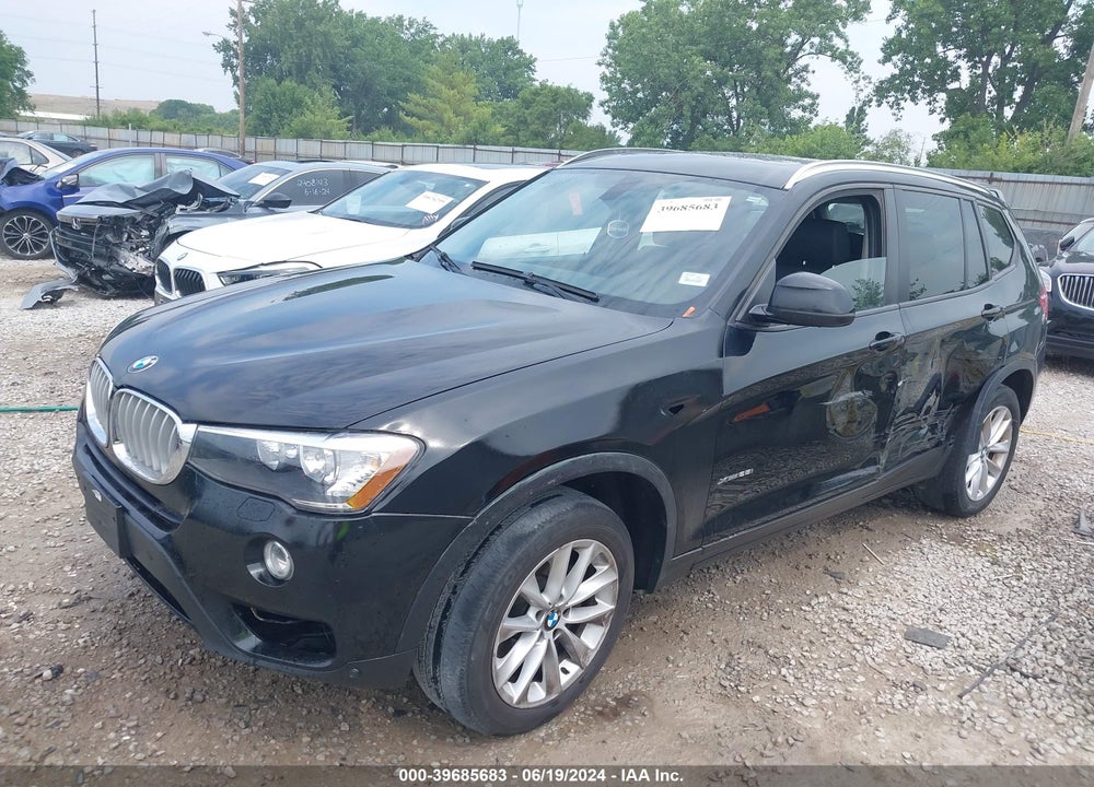 2016 BMW X3 XDRIVE28I VIN: 5UXWX9C52G0D83548