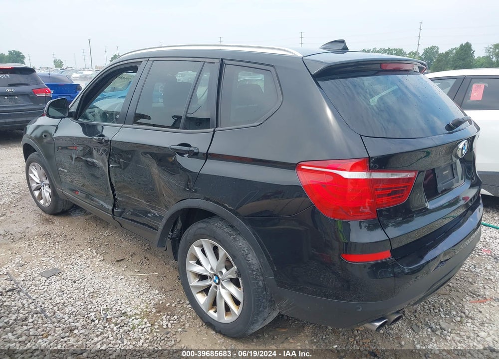 2016 BMW X3 XDRIVE28I VIN: 5UXWX9C52G0D83548