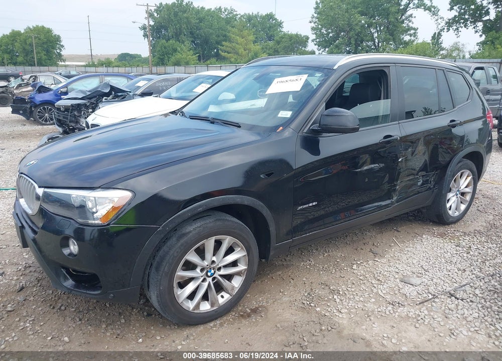 2016 BMW X3 XDRIVE28I VIN: 5UXWX9C52G0D83548
