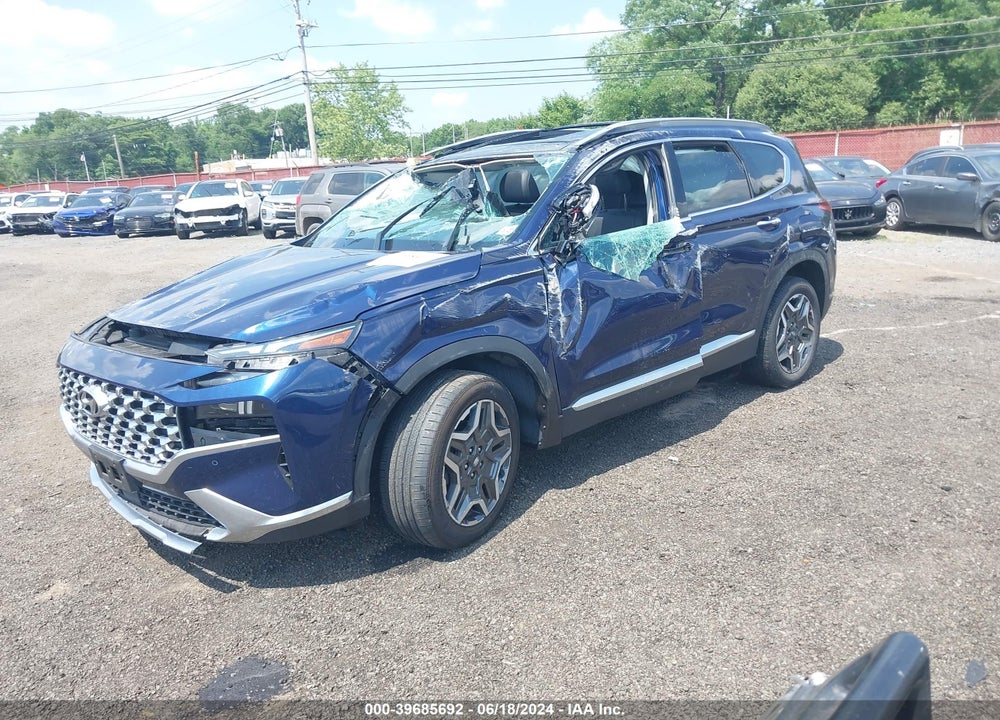 2022 HYUNDAI SANTA FE LIMITED VIN: 5NMS4DAL1NH417440