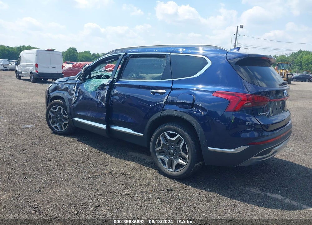 2022 HYUNDAI SANTA FE LIMITED VIN: 5NMS4DAL1NH417440