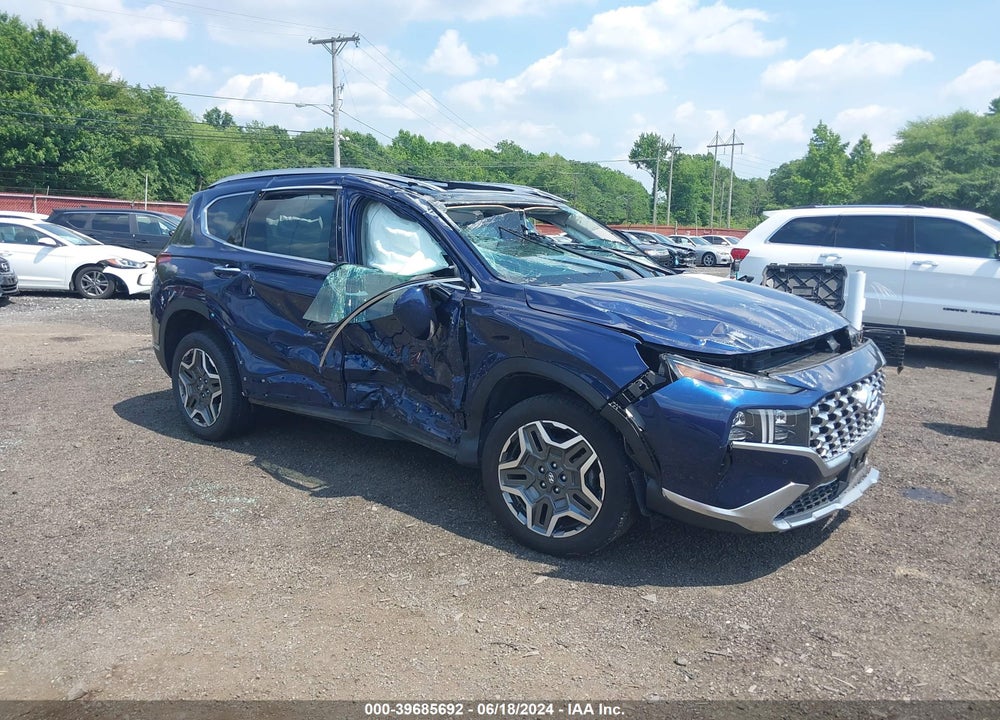 2022 HYUNDAI SANTA FE LIMITED VIN: 5NMS4DAL1NH417440