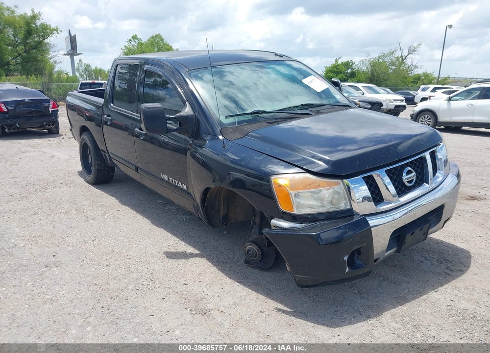 2013 NISSAN TITAN SV VIN: 1N6BA0EC9DN313868
