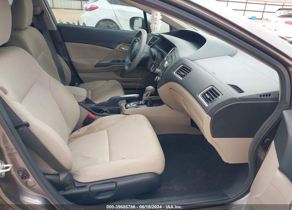 2014 HONDA CIVIC LX VIN: 19XFB2F57EE024829