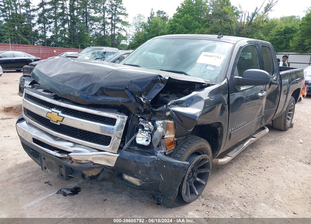 2009 CHEVROLET SILVERADO 1500 LT VIN: 1GCEK29JX9Z188168