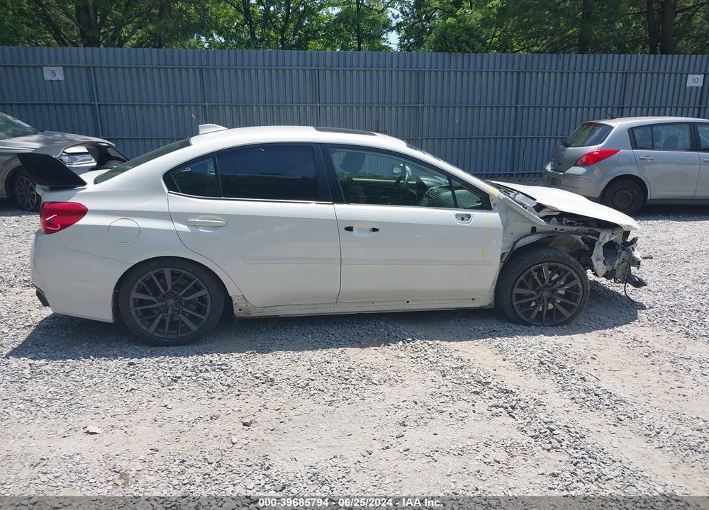 2016 SUBARU WRX STI LIMITED VIN: JF1VA2Y68G9809801