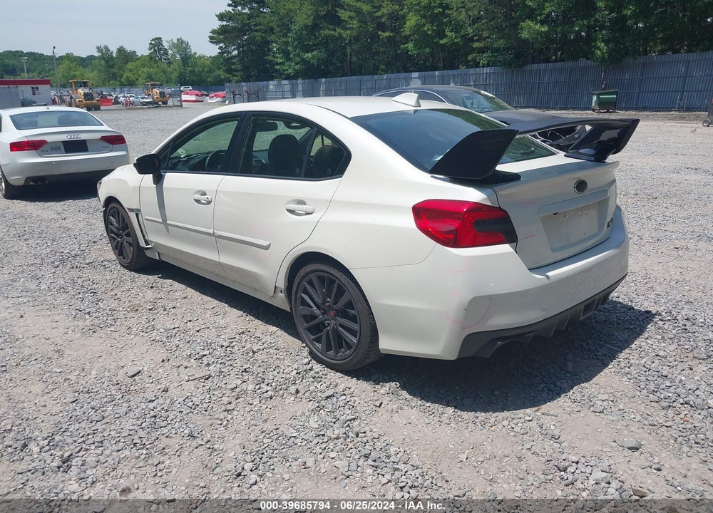2016 SUBARU WRX STI LIMITED VIN: JF1VA2Y68G9809801