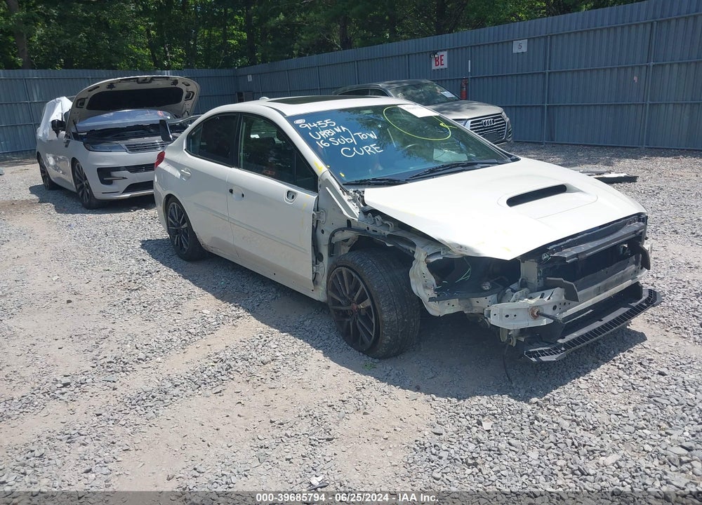 2016 SUBARU WRX STI LIMITED VIN: JF1VA2Y68G9809801