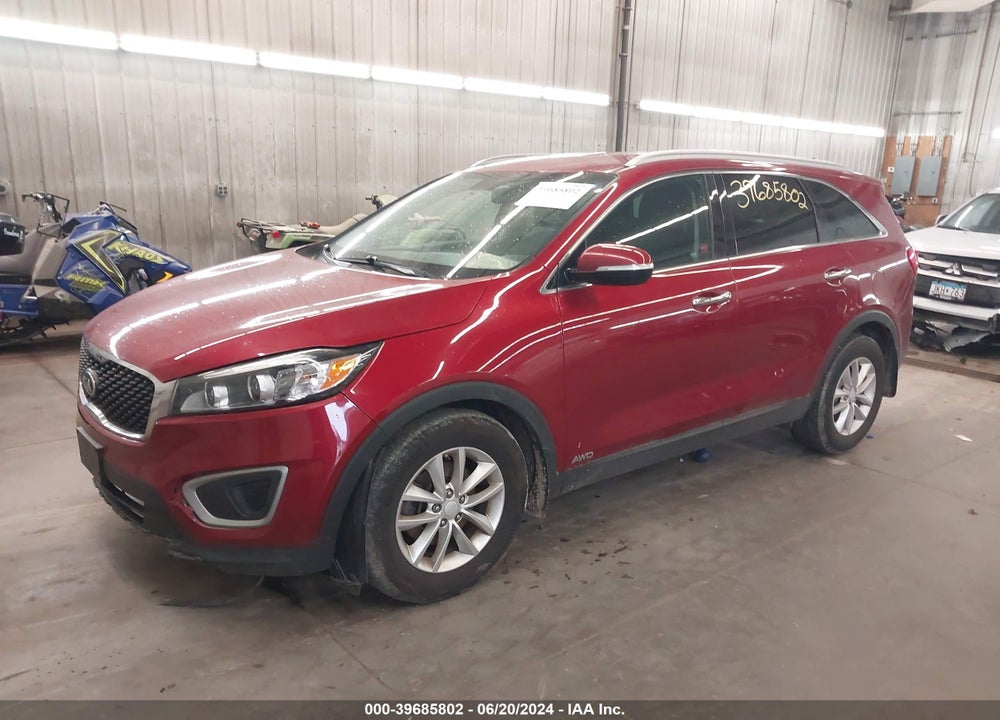 2017 KIA SORENTO 2.4L LX VIN: 5XYPGDA39HG213416
