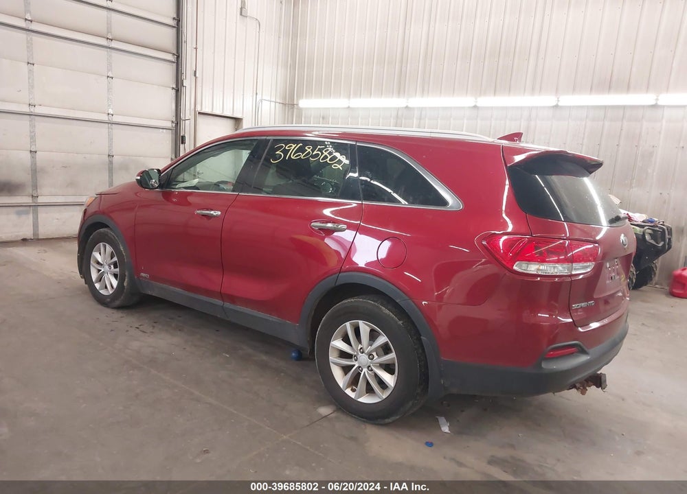 2017 KIA SORENTO 2.4L LX VIN: 5XYPGDA39HG213416