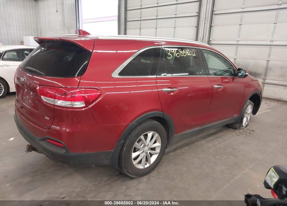 2017 KIA SORENTO 2.4L LX VIN: 5XYPGDA39HG213416