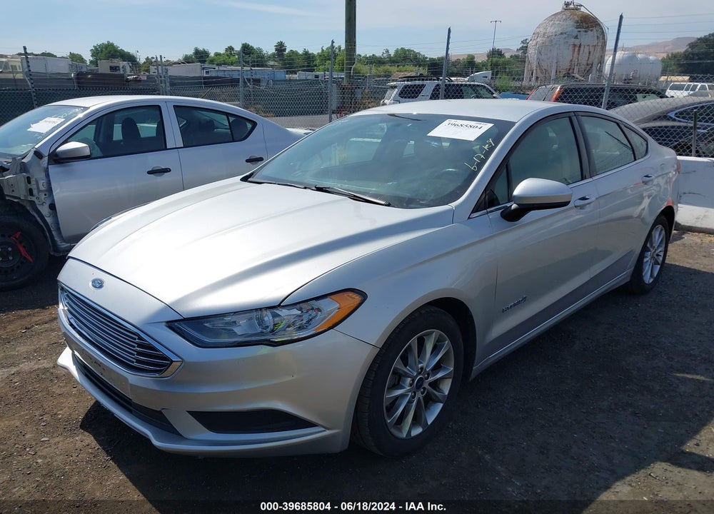 2017 FORD FUSION HYBRID S VIN: 3FA6P0UU9HR266783
