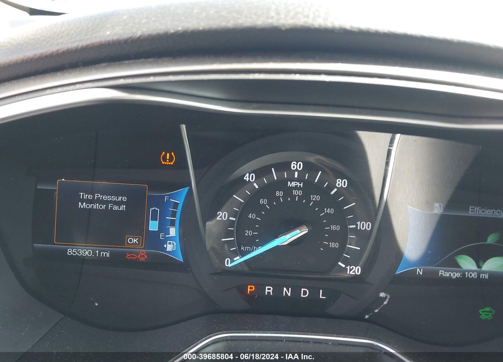 2017 FORD FUSION HYBRID S VIN: 3FA6P0UU9HR266783