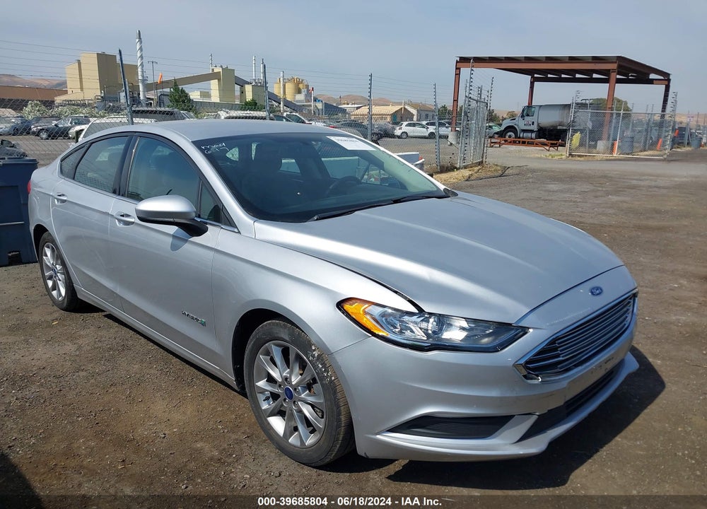 2017 FORD FUSION HYBRID S VIN: 3FA6P0UU9HR266783
