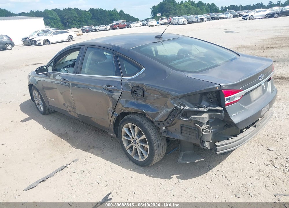 2017 FORD FUSION HYBRID SE VIN: 3FA6P0LU0HR300692
