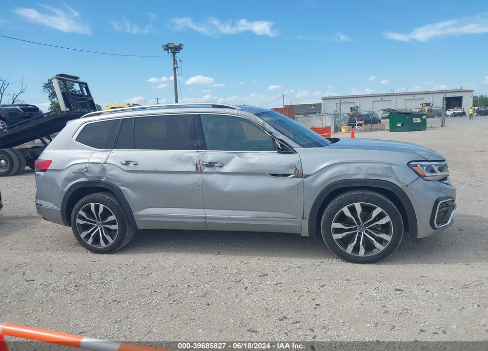 2021 VOLKSWAGEN ATLAS 3.6L V6 SEL PREMIUM R-LINE VIN: 1V2FR2CAXMC552138