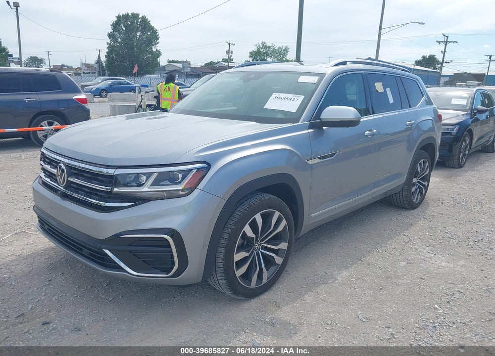 2021 VOLKSWAGEN ATLAS 3.6L V6 SEL PREMIUM R-LINE VIN: 1V2FR2CAXMC552138