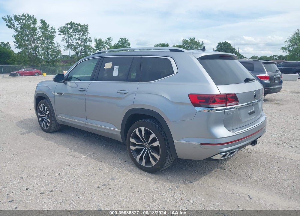 2021 VOLKSWAGEN ATLAS 3.6L V6 SEL PREMIUM R-LINE VIN: 1V2FR2CAXMC552138
