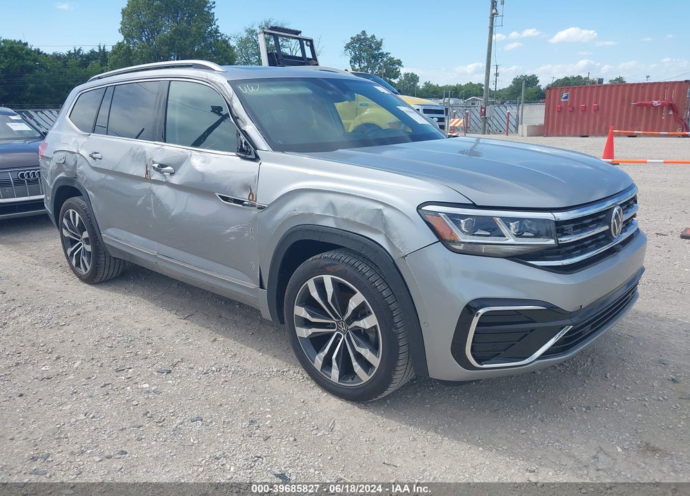2021 VOLKSWAGEN ATLAS 3.6L V6 SEL PREMIUM R-LINE VIN: 1V2FR2CAXMC552138