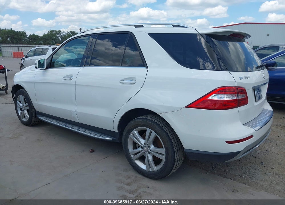 2014 MERCEDES-BENZ ML 350 VIN: 4JGDA5JB2EA380371