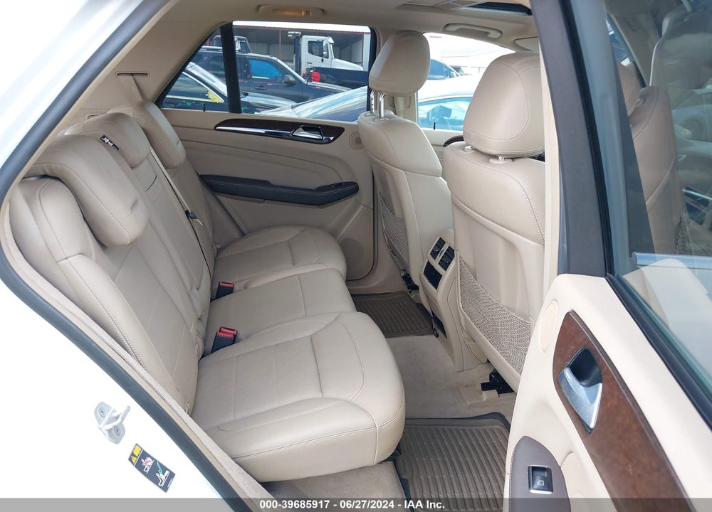 2014 MERCEDES-BENZ ML 350 VIN: 4JGDA5JB2EA380371
