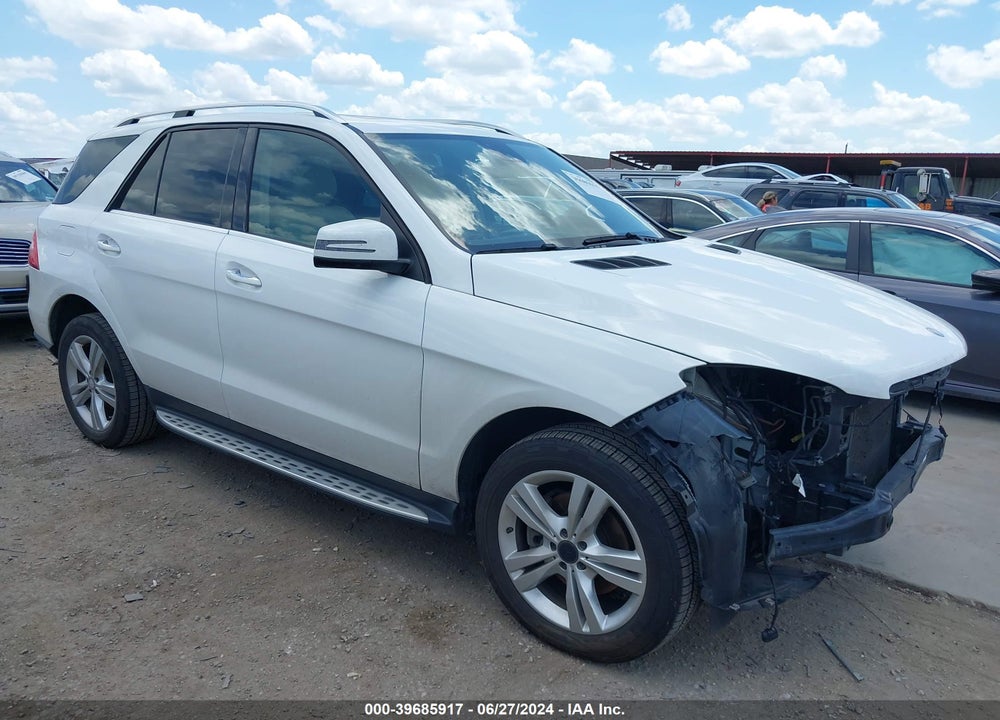 2014 MERCEDES-BENZ ML 350 VIN: 4JGDA5JB2EA380371