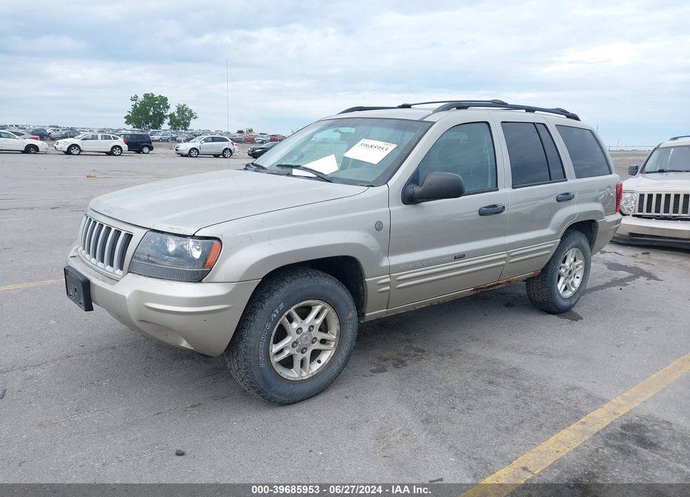2004 JEEP GRAND CHEROKEE LAREDO VIN: 1J4GW48N44C316827