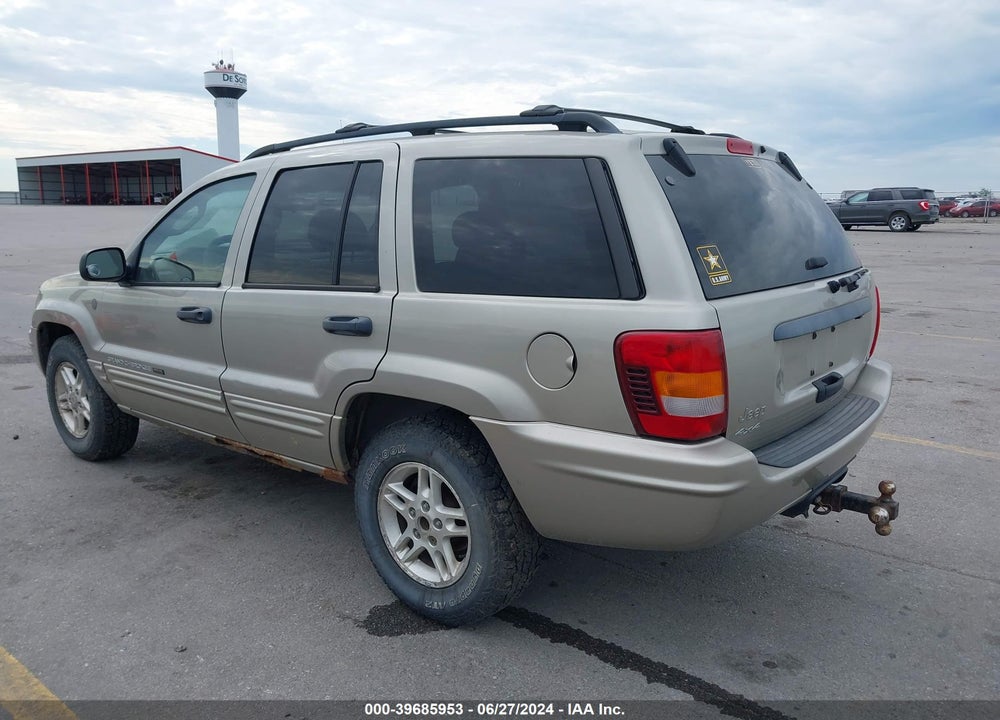 2004 JEEP GRAND CHEROKEE LAREDO VIN: 1J4GW48N44C316827