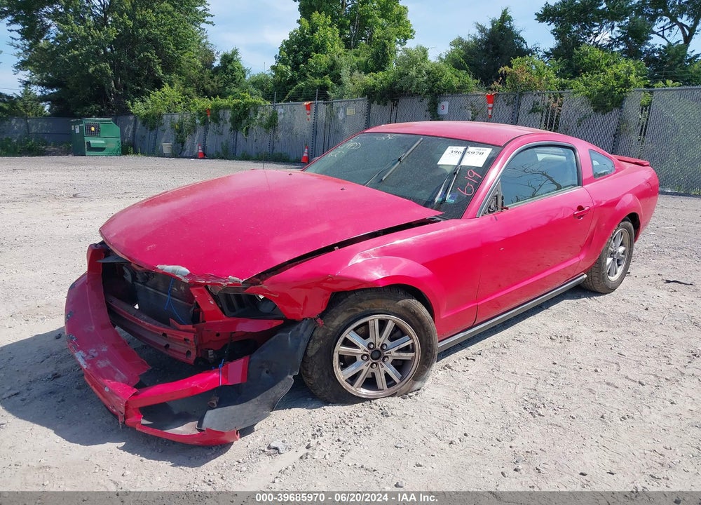 2007 FORD MUSTANG V6 DELUXE/V6 PREMIUM VIN: 1ZVFT80N875282605