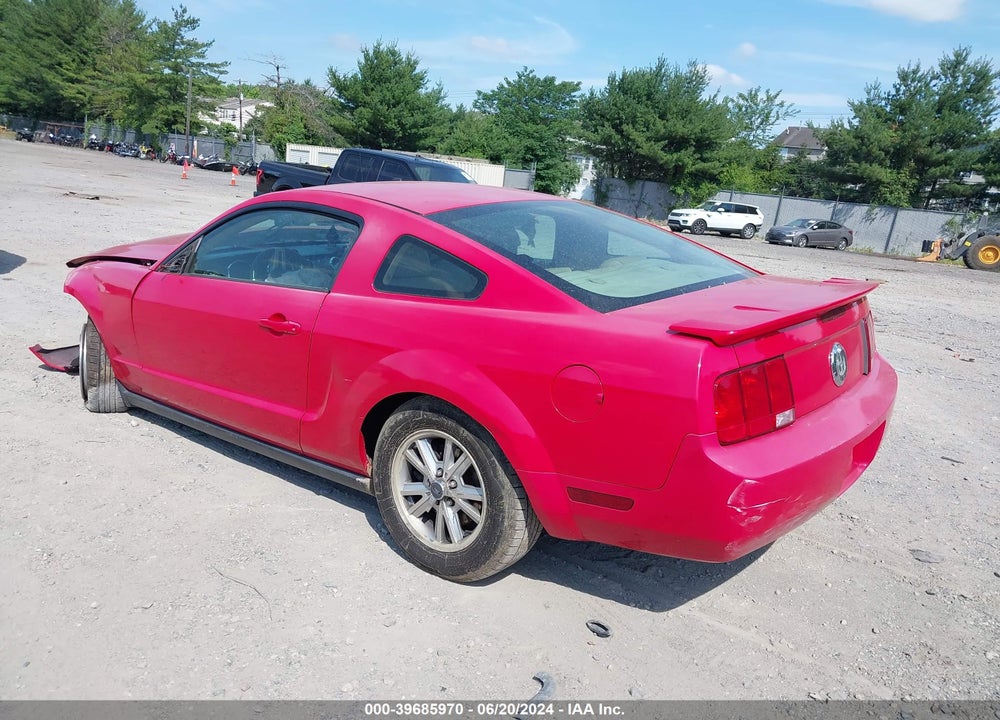 2007 FORD MUSTANG V6 DELUXE/V6 PREMIUM VIN: 1ZVFT80N875282605