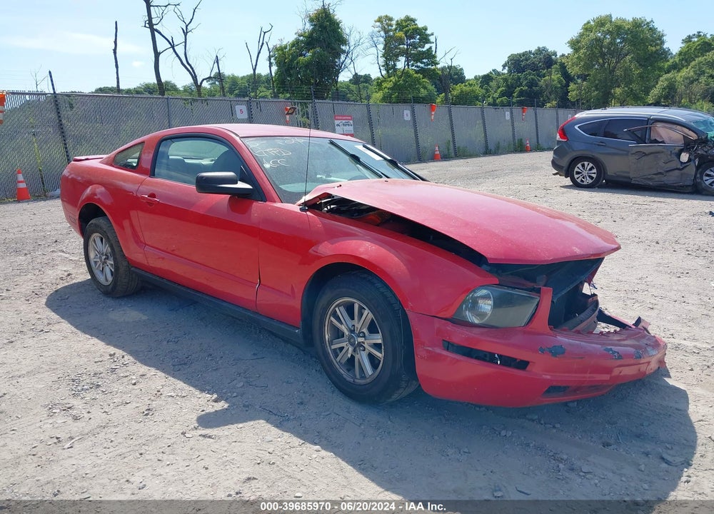 2007 FORD MUSTANG V6 DELUXE/V6 PREMIUM VIN: 1ZVFT80N875282605