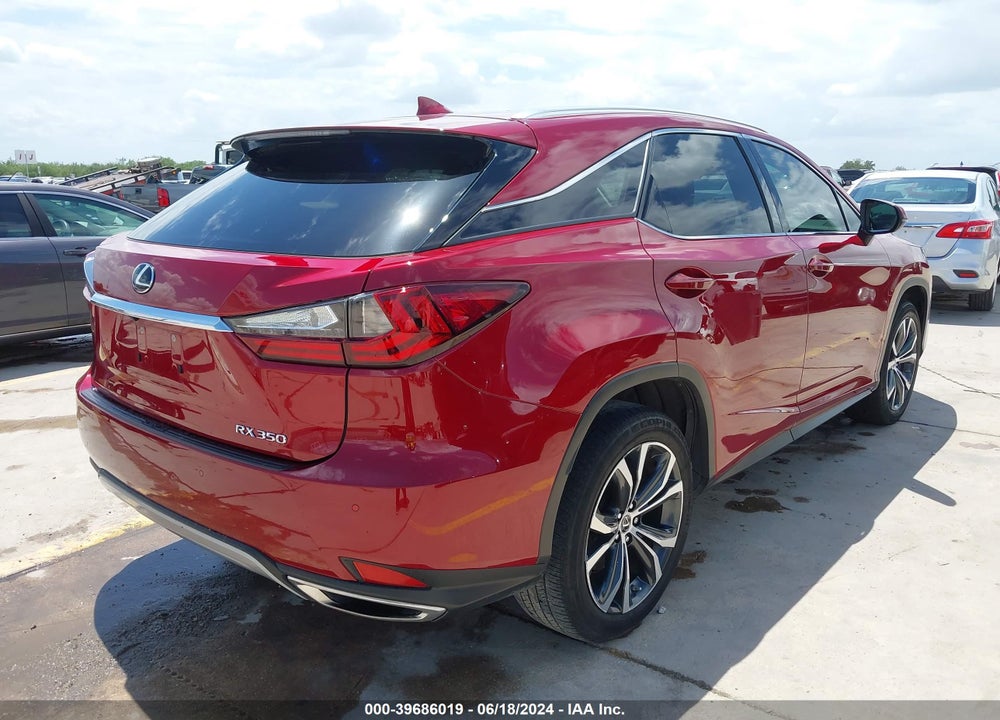 2022 LEXUS RX 350 VIN: 2T2HZMAA9NC224044