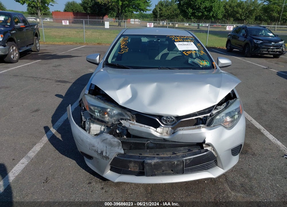 2016 TOYOTA COROLLA LE VIN: 2T1BURHE9GC563663