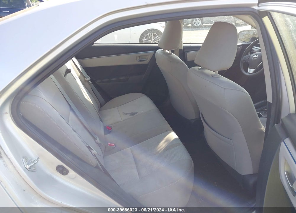 2016 TOYOTA COROLLA LE VIN: 2T1BURHE9GC563663
