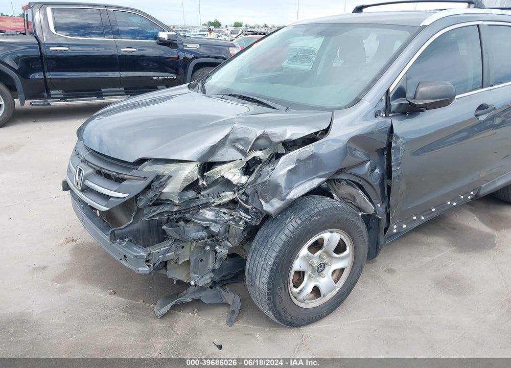 2013 HONDA CR-V LX VIN: 3CZRM3H39DG712319