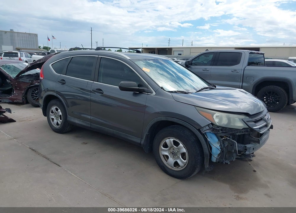 2013 HONDA CR-V LX VIN: 3CZRM3H39DG712319