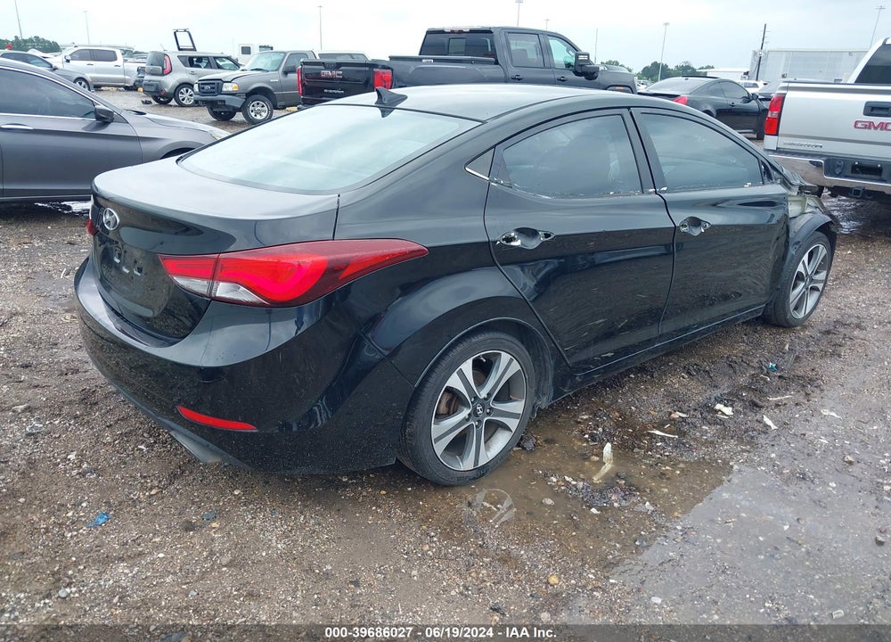 2015 HYUNDAI ELANTRA SPORT VIN: KMHDH4AH0FU380539