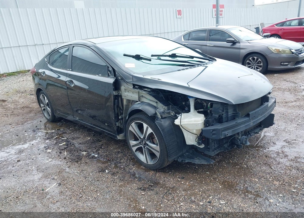 2015 HYUNDAI ELANTRA SPORT VIN: KMHDH4AH0FU380539