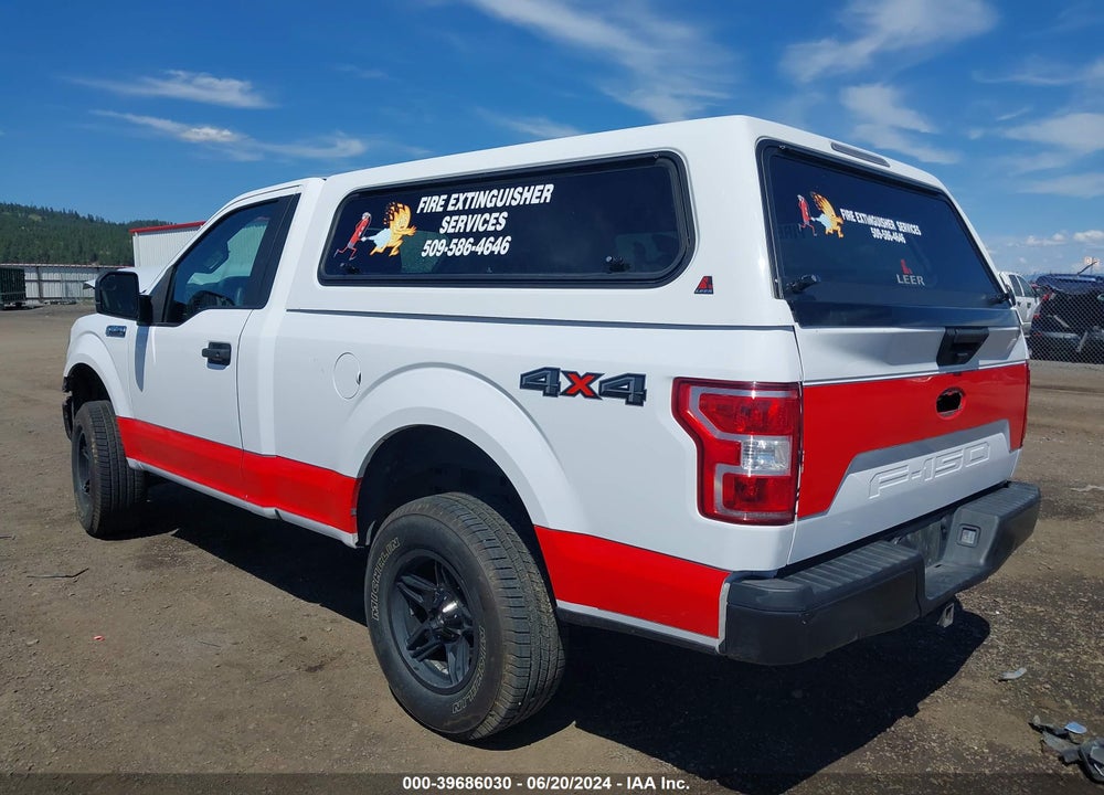 2018 FORD F-150 XL VIN: 1FTMF1E50JKE31745