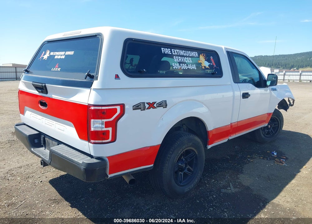 2018 FORD F-150 XL VIN: 1FTMF1E50JKE31745